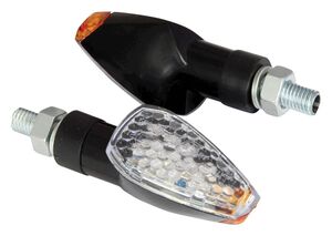 BIKE IT LED Peak Indicators With Black Body And Clear Lens click to zoom image