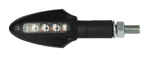 BIKE IT LED Runner One Indicators With Black Body And Black Clear Lens 