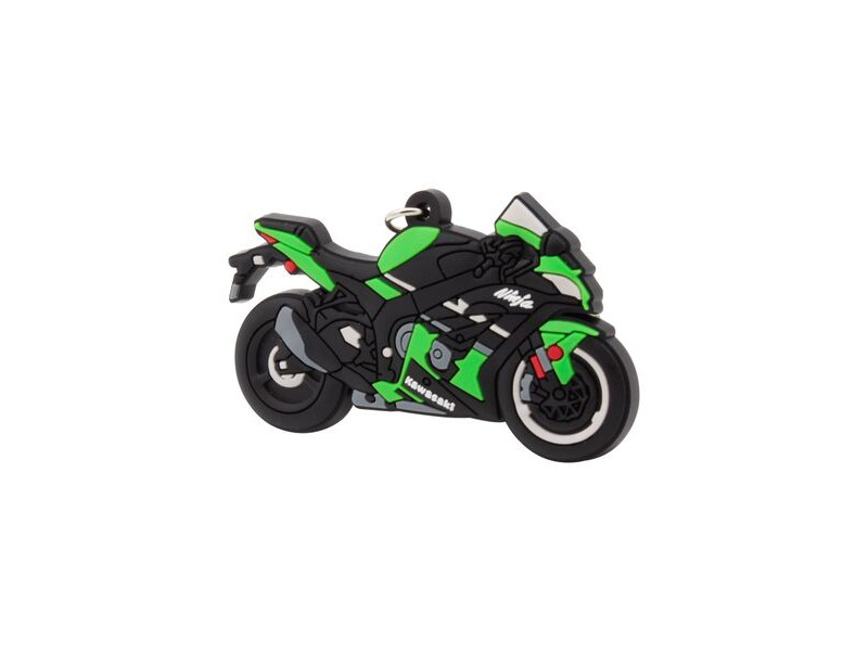 BIKE IT Kawasaki ZX10R Rubber Keyfob - #114 click to zoom image