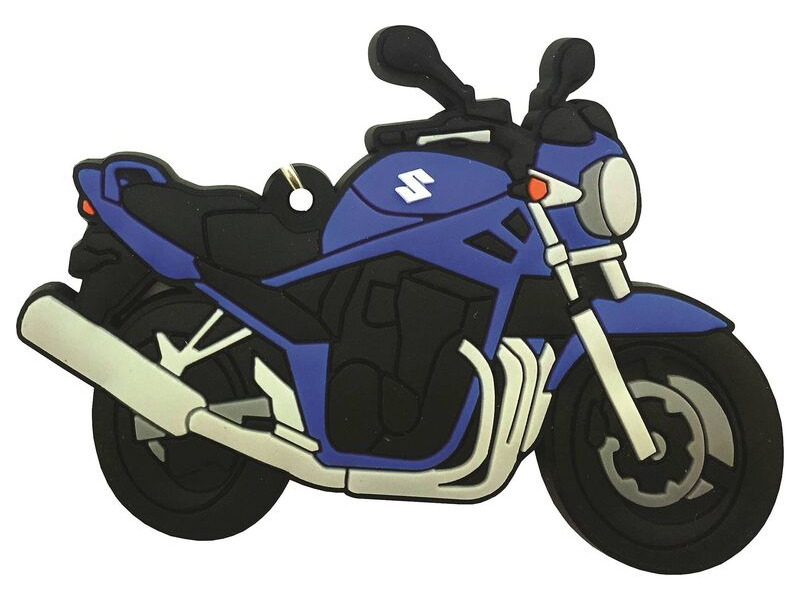 BIKE IT Suzuki Bandit 650 Rubber Keyfob - #132 click to zoom image