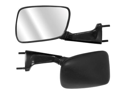 BIKE IT Bike IT Black Universal Fairing Type Mirrors