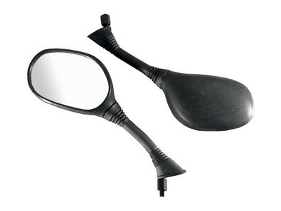 BIKE IT Left Hand Universal 8mm Scooter Mirror - #USCOOTL