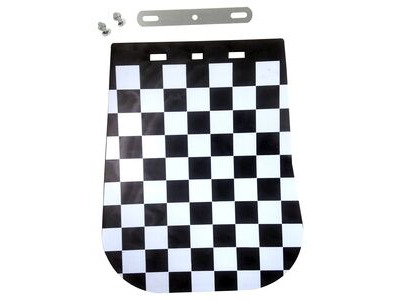 BIKE IT Chequered Mudflap