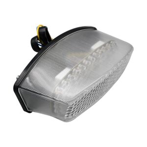 BIKE IT LED Rear Tail Light With Clear Lens And Integral Indicators - #D023 click to zoom image