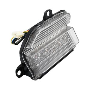 BIKE IT LED Rear Tail Light With Clear Lens And Integral Indicators - #H011 click to zoom image