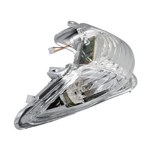 BIKE IT LED Rear Tail Light With Clear Lens And Integral Indicators - #H039 click to zoom image