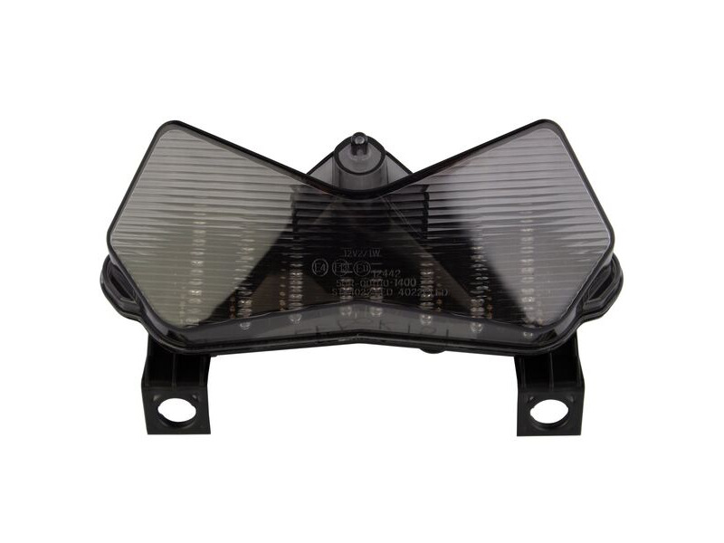 BIKE IT LED Rear Tail Light With Cool Grey Lens - #K151 click to zoom image