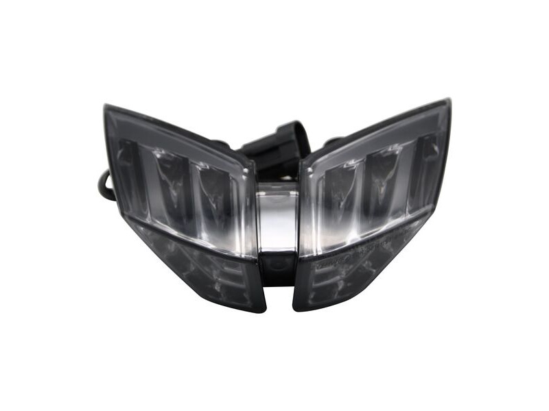 BIKE IT LED Rear Tail Light With Cool Grey Lens - #M103 click to zoom image