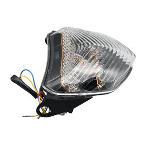 BIKE IT LED Rear Tail Light With Clear Lens And Integral Indicators - #S060 click to zoom image