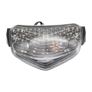 BIKE IT LED Rear Tail Light With Clear Lens And Integral Indicators - #S060 