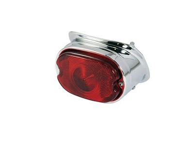 BIKE IT Custom Chrome Universal Rear Light