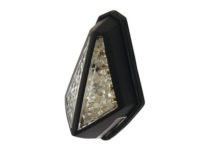 BIKE IT Blaze Black LED Rear Light With Clear Lens