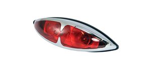 BIKE IT Ness Universal Rear/Brake Light With Number Plate Illumination 