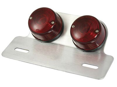 BIKE IT Original Twin Round Universal Rear Light