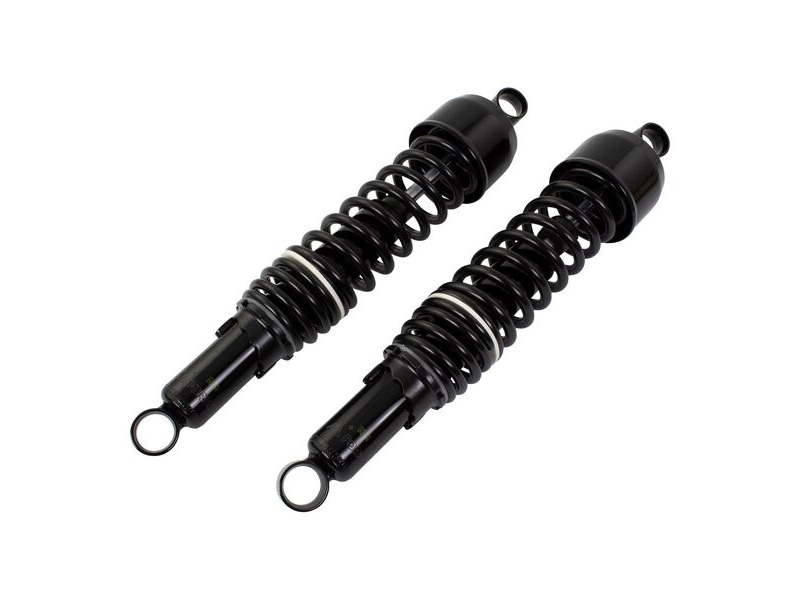 BIKE IT 365mm Eye To Eye Black Twin Shock Absorbers click to zoom image