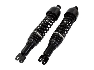 BIKE IT 365mm Eye To Fork Black Twin Shock Absorbers