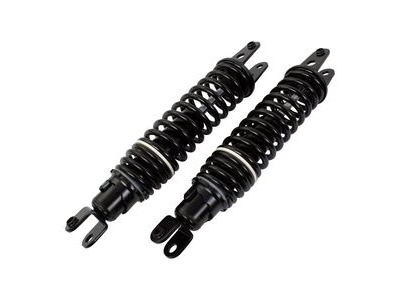 BIKE IT 325mm Fork To Fork Black Twin Shock Absorbers