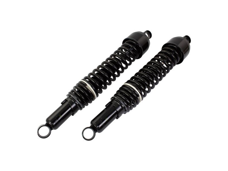 BIKE IT 405mm Eye To Eye Black Twin Shock Absorbers click to zoom image