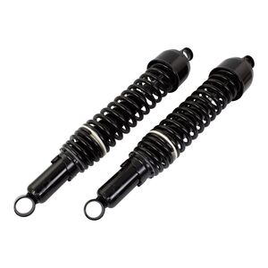 BIKE IT 405mm Eye To Eye Black Twin Shock Absorbers 