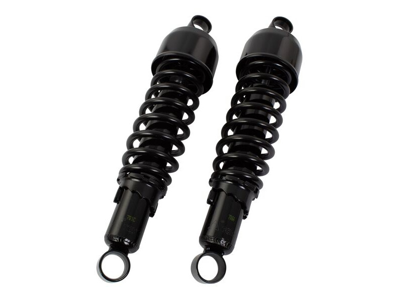 BIKE IT 305mm Eye To Eye Black Twin Shock Absorbers click to zoom image