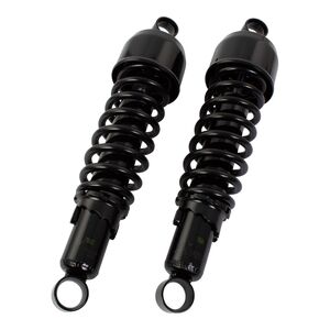 BIKE IT 305mm Eye To Eye Black Twin Shock Absorbers 