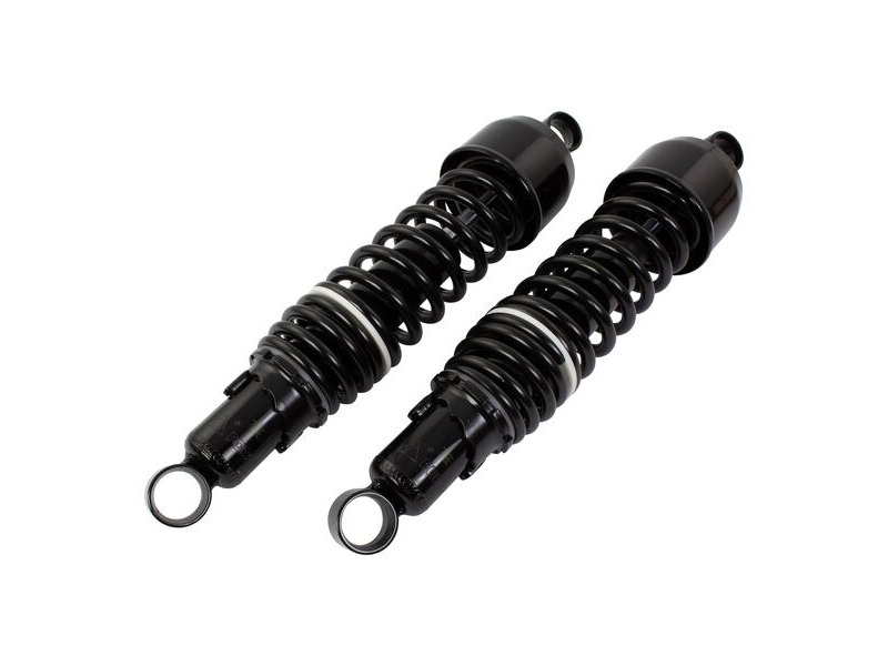 BIKE IT 325mm Eye To Eye Black Twin Shock Absorbers click to zoom image