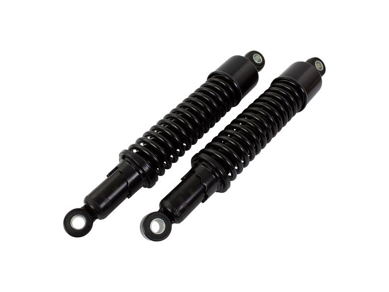 BIKE IT 320mm Eye To Eye Black Twin Shock Absorbers click to zoom image