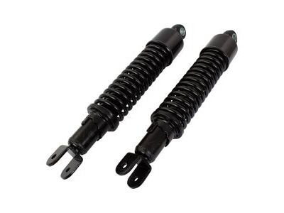 BIKE IT 320mm Eye To Fork Black Twin Shock Absorbers