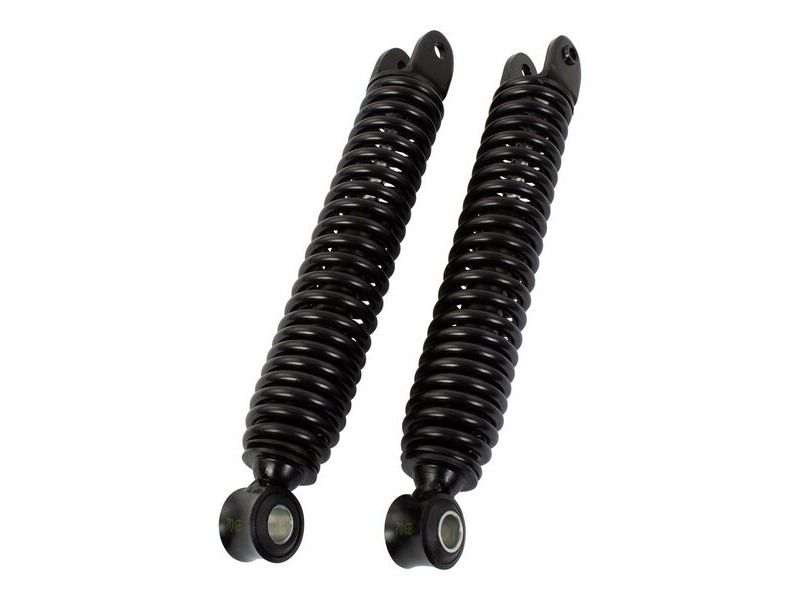 BIKE IT 245mm Eye To Fork Black Twin Shock Absorbers click to zoom image