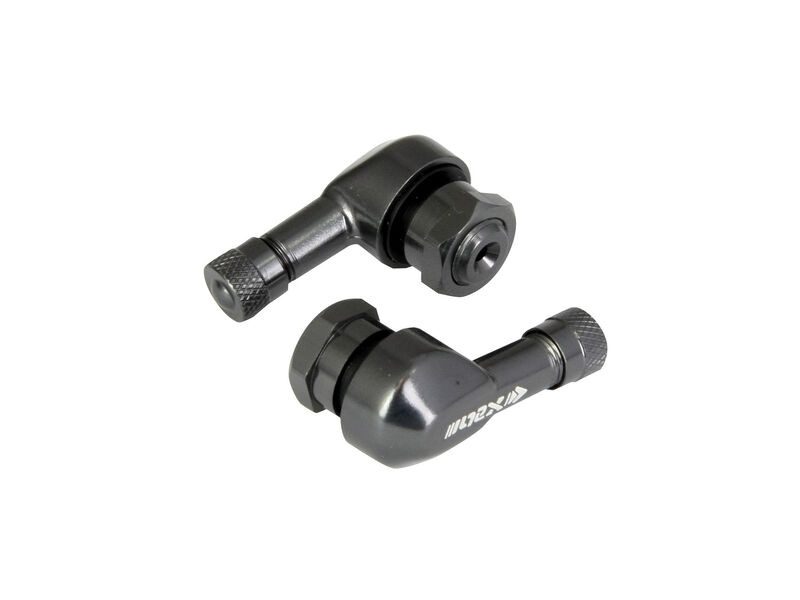 BIKE IT Aluminium 90deg. 11.3mm Metal Tyre Valve 1pc click to zoom image