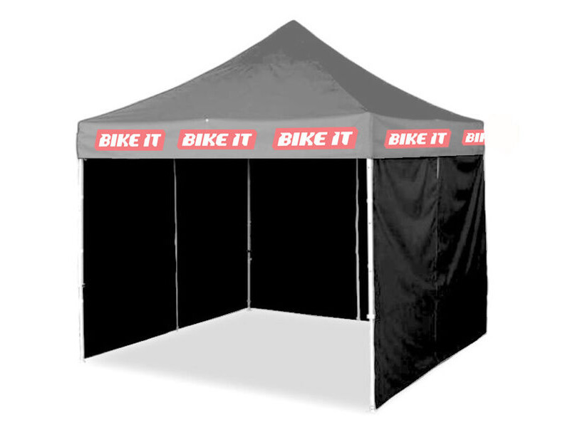 BIKE IT 4 x Side Walls For Easy-Up Canopy Black click to zoom image