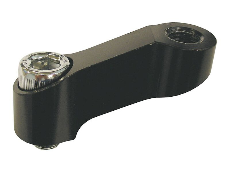 BIKE IT Black 10mm Reverse Thread Mirror Extender click to zoom image