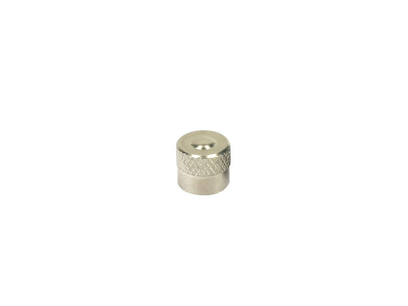 BIKE IT Pack Of 50 Nickel PLated Valve Caps click to zoom image