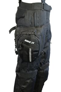 BIKE IT Motorcycle Large Thigh Expedition Pouch (25x23x10cm) click to zoom image