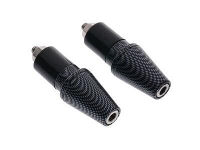 BIKE IT Bullet Carbon Effect Bar Ends