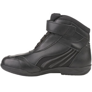 BIKE IT 'Perun' Low-Cut Black Waterproof Motorcycle Boot click to zoom image