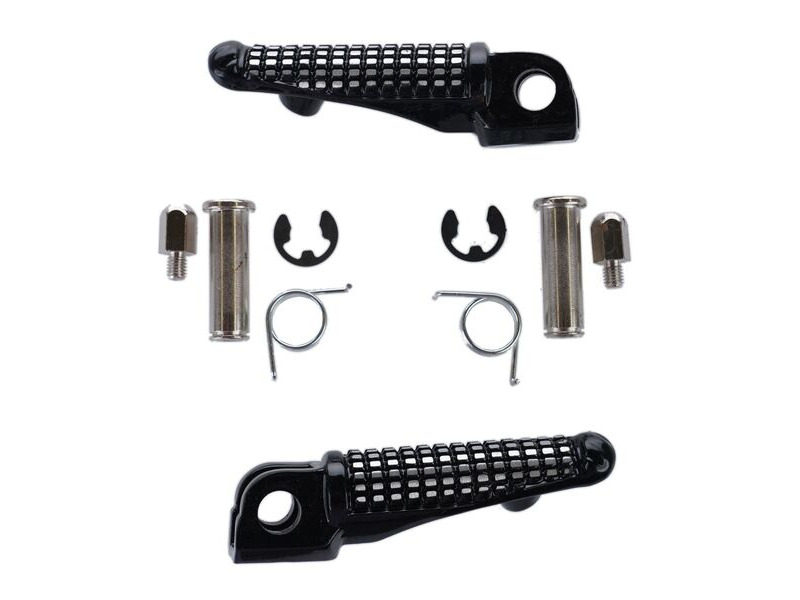 BIKE IT OE Replacement Front Footpegs for Kawasaki models (Black) click to zoom image