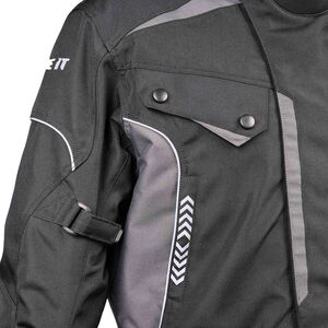 BIKE IT 'Burhou' All-Season Motorcycle Adventure Jacket click to zoom image