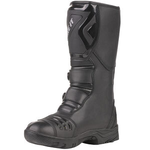 BIKE IT 'Triple-Black' Motorcycle Adventure Boot (Black) click to zoom image