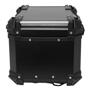 BIKE IT 45 Litre Rigid Aluminium Luggage Top Box click to zoom image