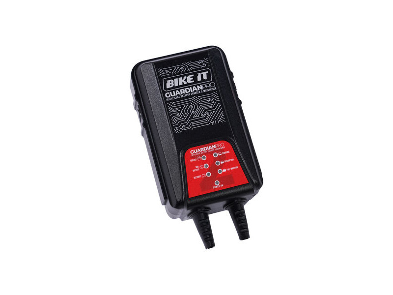 BIKE IT Guardian Pro 2 Intelligent Battery Charger and Maintainer 6/12V 1.25A click to zoom image