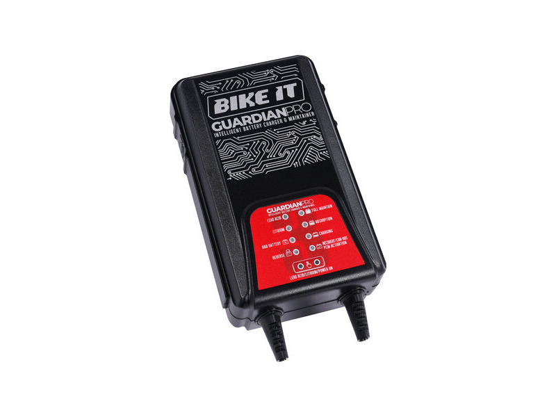 BIKE IT Guardian Pro 3 Intelligent Battery Charger and Maintainer 12/14.4V 3.8A click to zoom image