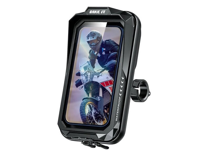 BIKE IT Universal Touch Screen Waterproof Phone Case Holder click to zoom image