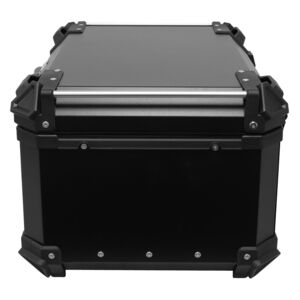 BIKE IT 65 Litre Rigid Aluminium Luggage Top Box click to zoom image