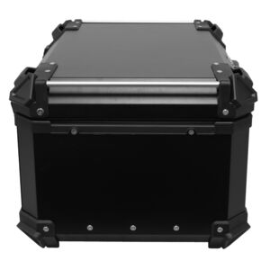 BIKE IT 65 Litre Rigid Aluminium Luggage Top Box click to zoom image