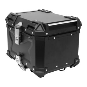 BIKE IT 36 Litre Rigid Aluminium Luggage Top Box click to zoom image