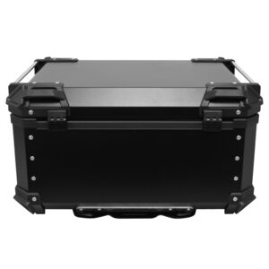 BIKE IT 80 Litre Rigid Aluminium Luggae Top Box click to zoom image