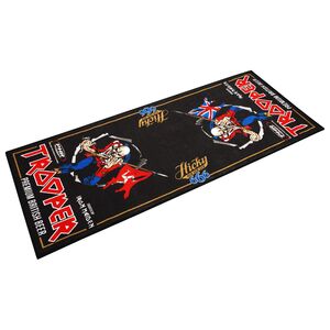 BIKE IT LTD Edition Iron Maiden Trooper Motorcycle Garage Mat 190 x 80 cm click to zoom image