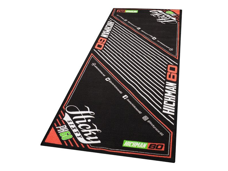 BIKE IT LTD Edition Hicky Sixty Motorcycle Garage Mat 190 x 80 cm click to zoom image