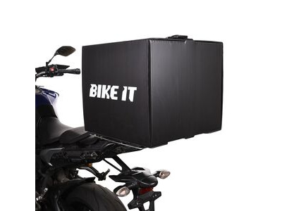 BIKE IT Motorcycle Courier Multi-Functional Delivery Box (43x43x38cm 70lt)